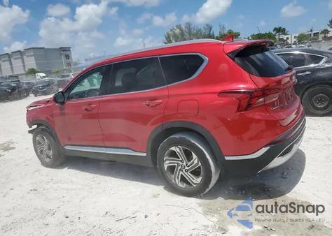 2022 Hyundai Santa Fe Sel из США, поврежденный, VIN 5NMS24AJ3NH400255